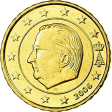Belgium, 10 Euro Cent, 2006, MS(65-70), Brass, KM:227