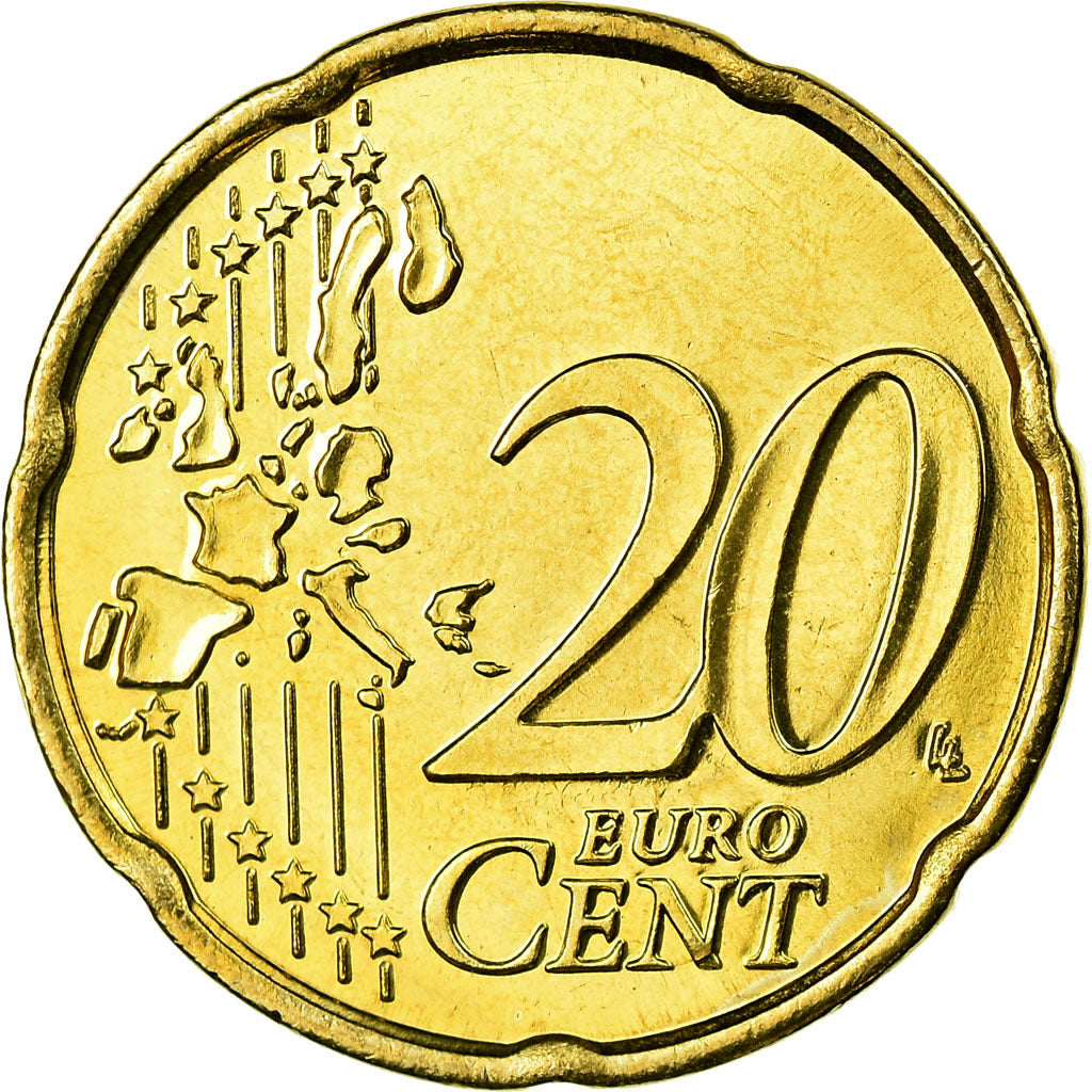 Belgio, 20 Euro Cent, 2006, FDC, Ottone, KM:228