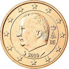 Belgien, Euro Cent, 2010, STGL, Copper Plated Steel, KM:274
