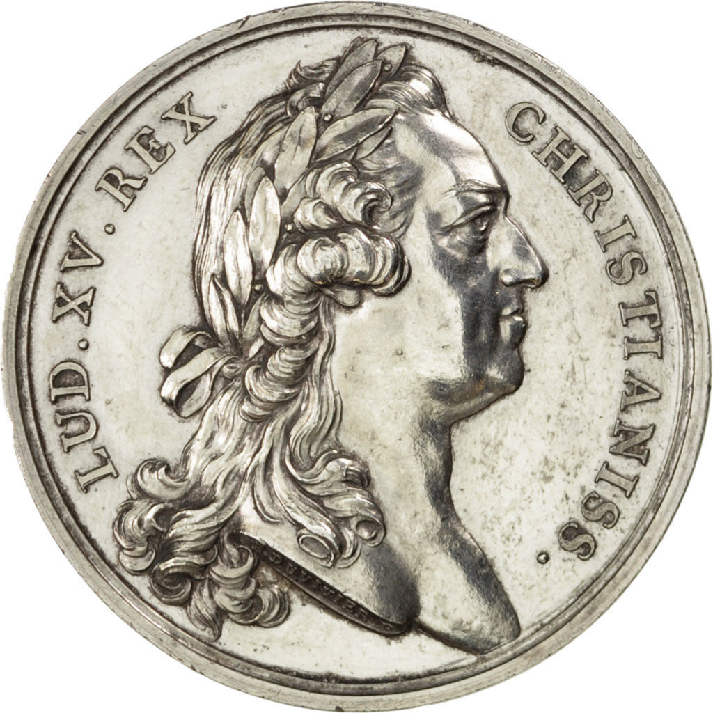 Francia, Medal, Louis XV, Religions & beliefs, 1770, Duvivier, SPL-, Argento,...