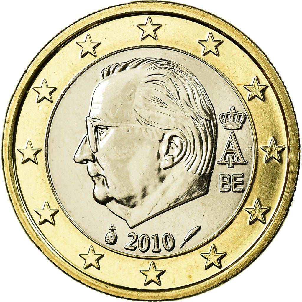 Belgium, Euro, 2010, MS(65-70), Bi-Metallic, KM:280
