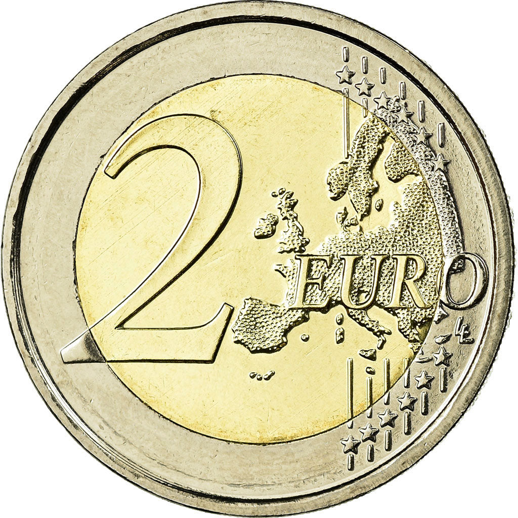 Belgium, 2 Euro, 2010, MS(65-70), Bi-Metallic, KM:281