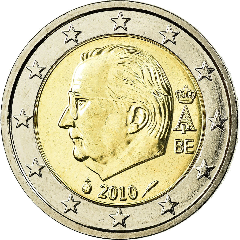 Belgio, 2 Euro, 2010, FDC, Bi-metallico, KM:281