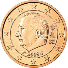 Belgium, Euro Cent, 2009, MS(65-70), Copper Plated Steel, KM:274