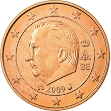Belgium, 5 Euro Cent, 2009, MS(65-70), Copper Plated Steel, KM:276