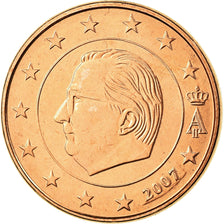 Belgium, 5 Euro Cent, 2007, MS(65-70), Copper Plated Steel, KM:226