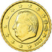 Belgium, 10 Euro Cent, 2007, MS(65-70), Brass, KM:242