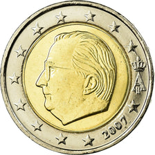 Belgium, 2 Euro, 2007, MS(65-70), Bi-Metallic, KM:246
