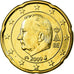 Belgio, 20 Euro Cent, 2009, FDC, Ottone, KM:278
