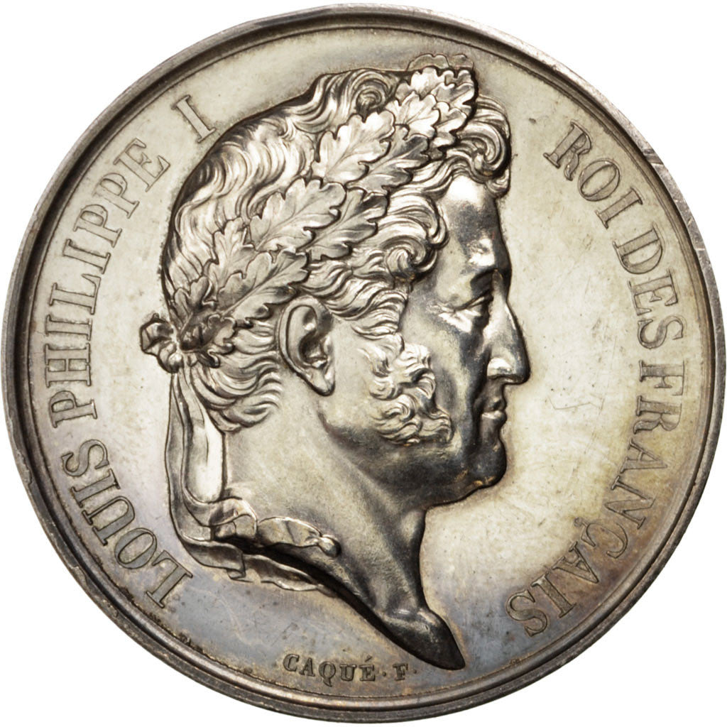 FRANCE, Politics, Society, War, Louis Philippe I, Medal, 1837, AU(55-58), Caqué,