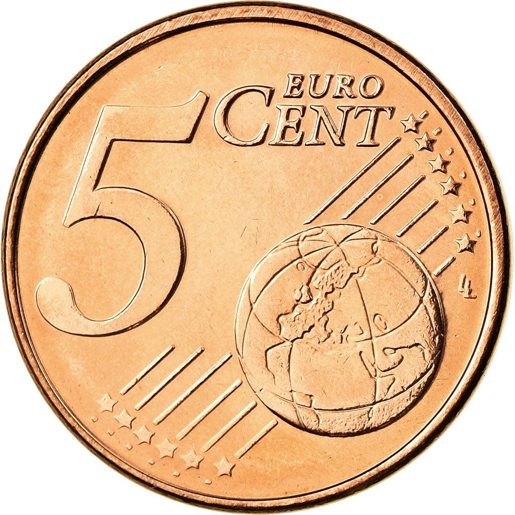 Luxemburgo, 5 Euro Cent, 2009, FDC, Cobre chapado en acero, KM:77