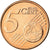 Luxemburgo, 5 Euro Cent, 2009, FDC, Cobre chapado en acero, KM:77