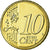 Luksemburg, 10 Euro Cent, 2009, Utrecht, MS(65-70), Mosiądz, KM:89