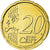Luxemburg, 20 Euro Cent, 2009, STGL, Messing, KM:90