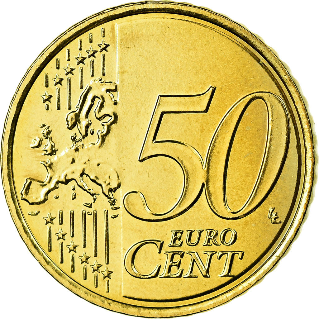 Luxemburg, 50 Euro Cent, 2009, STGL, Messing, KM:91
