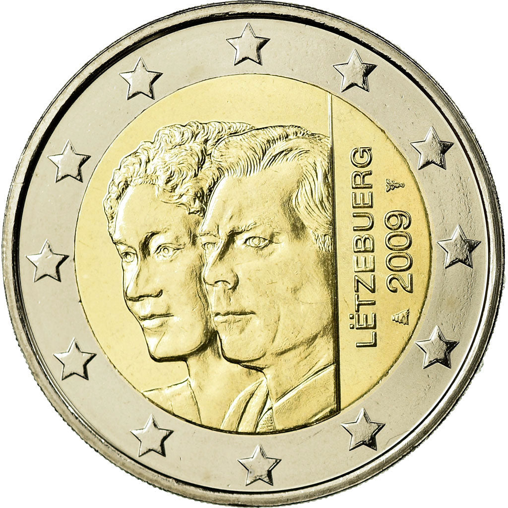 Lussemburgo, 2 Euro, 2009, FDC, Bi-metallico, KM:106