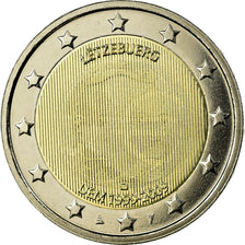 Luxembourg, 2 Euro, EMU, 2009, MS(65-70), Bi-Metallic, KM:107