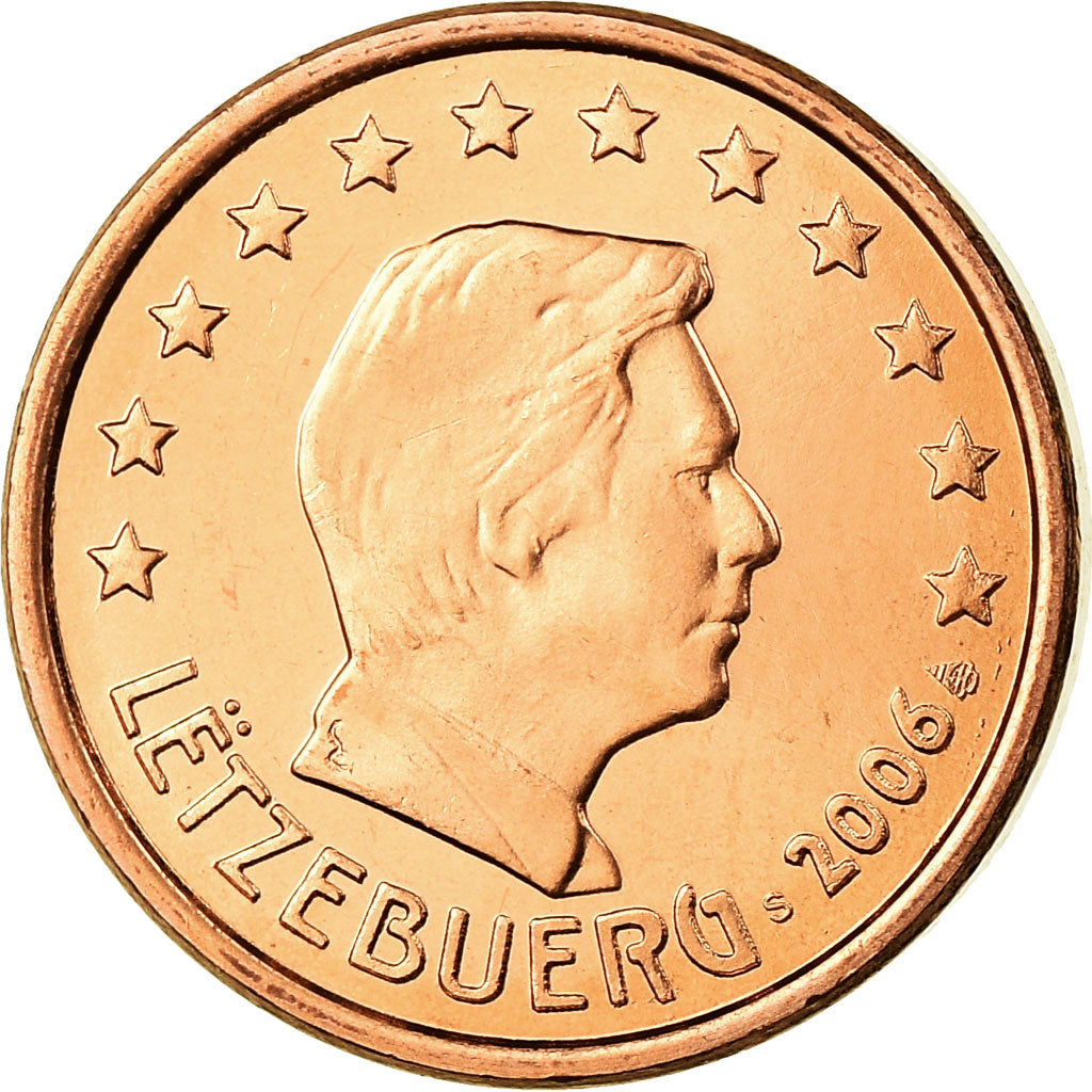 Luxemburgo, Euro Cent, 2006, FDC, Cobre chapado en acero, KM:75