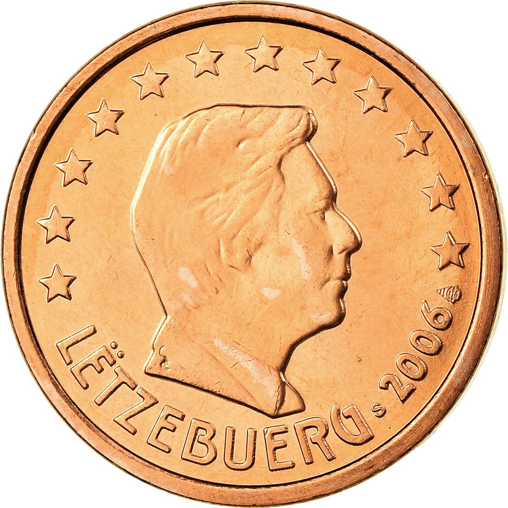 Luxemburg, 5 Euro Cent, 2006, STGL, Copper Plated Steel, KM:77