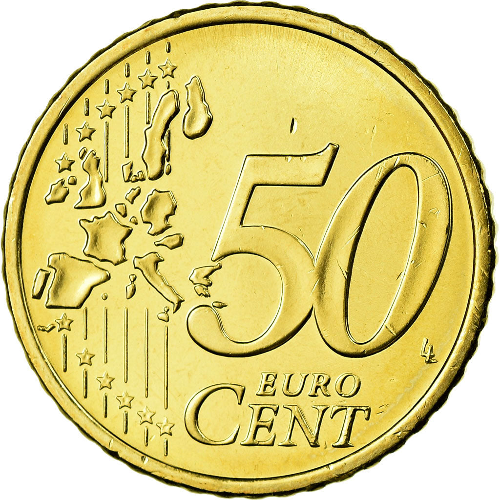 Luxemburg, 50 Euro Cent, 2006, STGL, Messing, KM:80