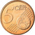 Luxemburgo, 5 Euro Cent, 2010, FDC, Cobre chapado en acero, KM:77