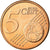 Luxemburg, 5 Euro Cent, 2010, STGL, Copper Plated Steel, KM:77