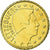 Luksemburg, 10 Euro Cent, 2010, Utrecht, MS(63), Mosiądz, KM:89