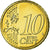 Luxemburg, 10 Euro Cent, 2010, UNZ, Messing, KM:89