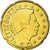 Luksemburg, 20 Euro Cent, 2010, Utrecht, MS(65-70), Mosiądz, KM:90