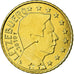 Luxembourg, 50 Euro Cent, 2010, MS(65-70), Brass, KM:91