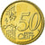 Luksemburg, 50 Euro Cent, 2010, Utrecht, MS(65-70), Mosiądz, KM:91