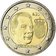 Luxembourg, 2 Euro, 2010, MS(65-70), Bi-Metallic, KM:115