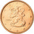 Finlandia, 2 Euro Cent, 2009, SC, Cobre chapado en acero, KM:99