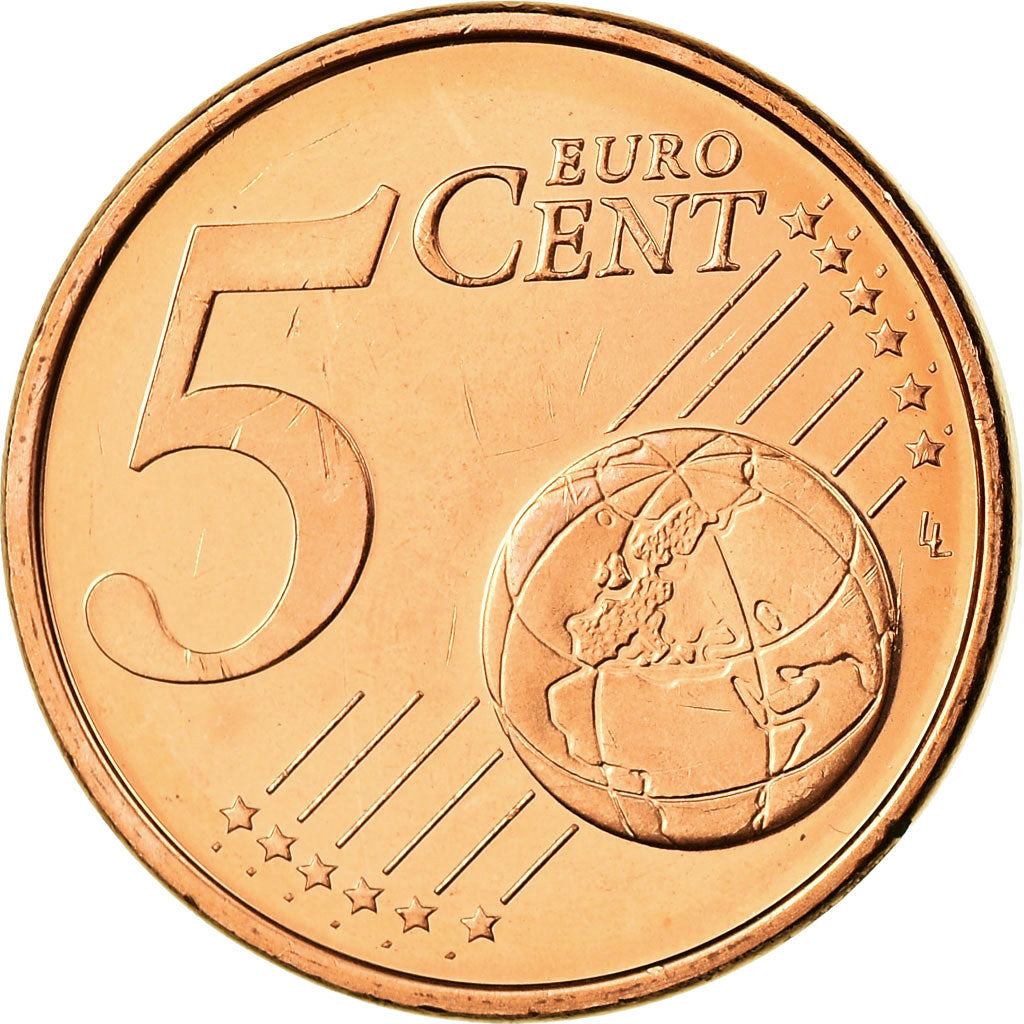 Finlande, 5 Euro Cent, 2009, SPL, Copper Plated Steel, KM:100
