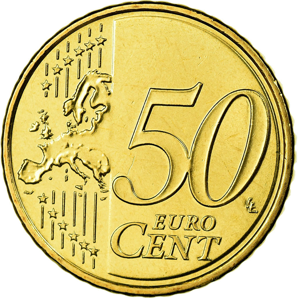 Finnland, 50 Euro Cent, 2009, UNZ, Messing, KM:128