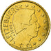 Luxemburgo, 50 Euro Cent, 2009, AU(55-58), Latão, KM:91