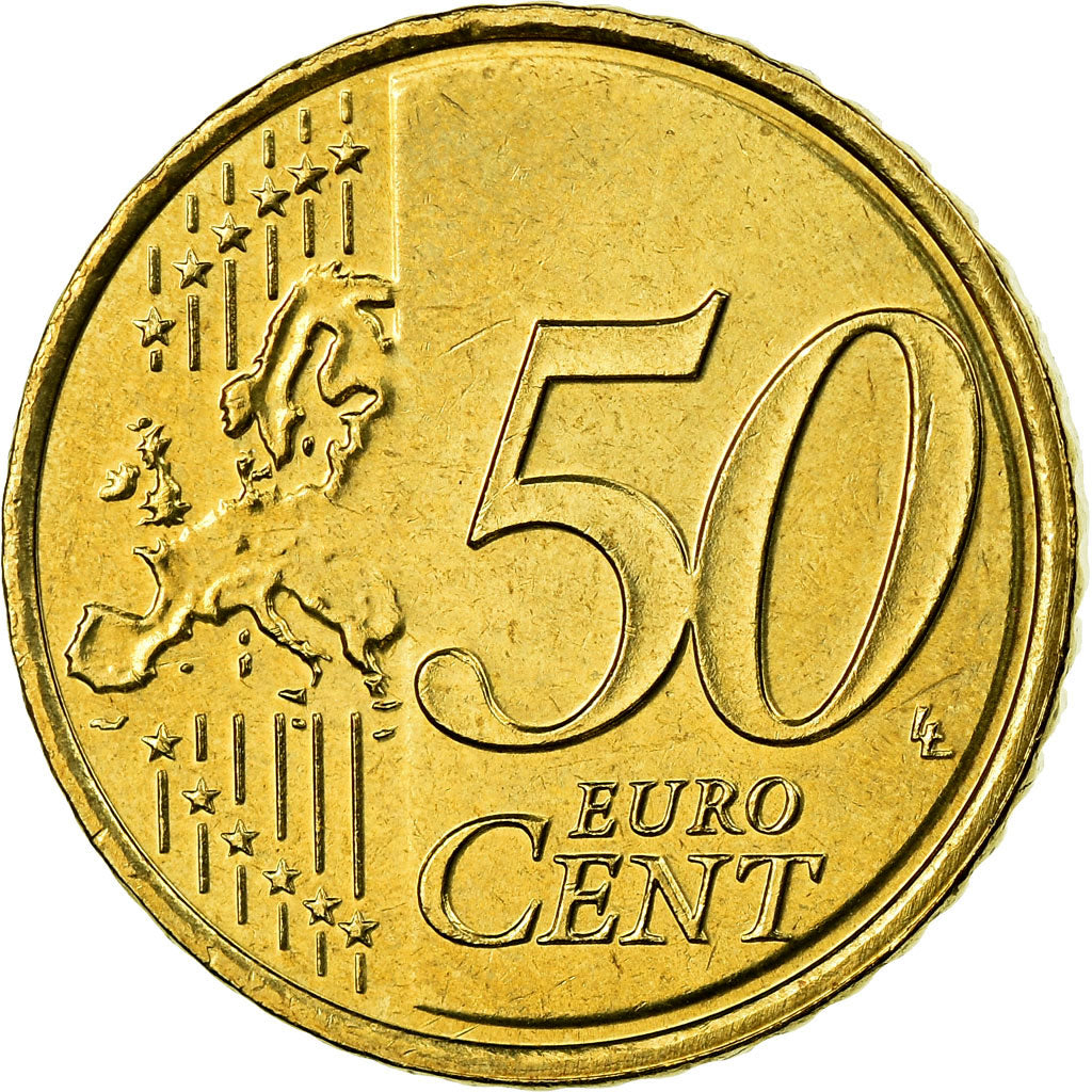 Luxemburg, 50 Euro Cent, 2009, VZ, Messing, KM:91