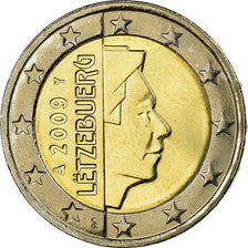 Lussemburgo, 2 Euro, 2009, SPL, Bi-metallico, KM:93