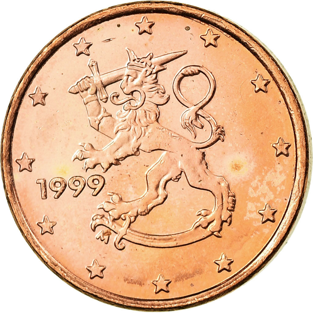 Finnland, Euro Cent, 1999, VZ, Copper Plated Steel, KM:98