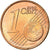Finlandia, Euro Cent, 1999, EBC, Cobre chapado en acero, KM:98