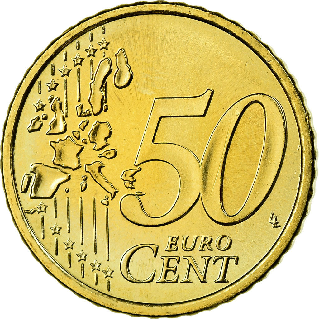 Finlande, 50 Euro Cent, 2000, SUP, Laiton, KM:103