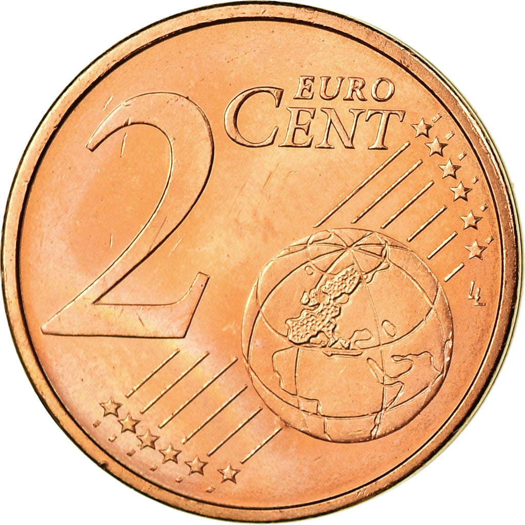 Spagna, 2 Euro Cent, 2011, SPL-, Acciaio placcato rame, KM:1145