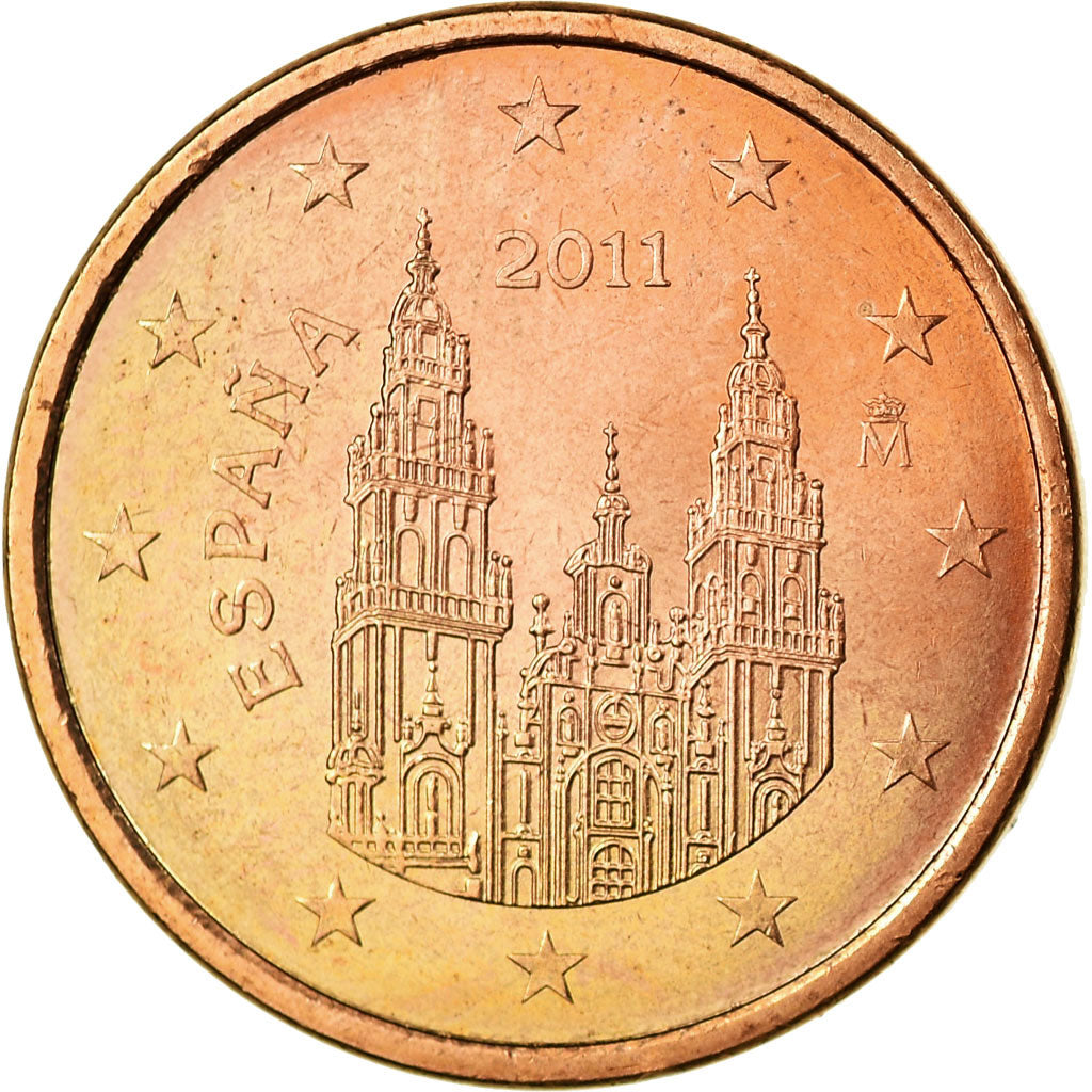 Espagne, 5 Euro Cent, 2011, SUP, Copper Plated Steel, KM:1146