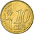 Espanha, 10 Euro Cent, 2011, AU(55-58), Latão, KM:1147