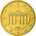 GERMANIA - REPUBBLICA FEDERALE, 50 Euro Cent, 2008, SPL, Ottone, KM:256