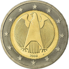 République fédérale allemande, 2 Euro, 2008, SPL, Bi-Metallic, KM:258