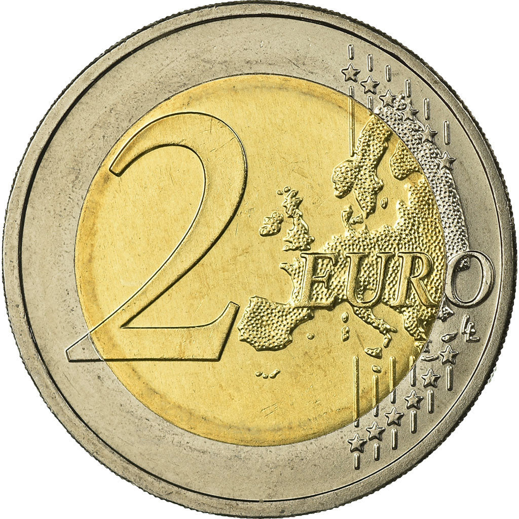 GERMANY - FEDERAL REPUBLIC, 2 Euro, 2008, MS(63), Bi-Metallic, KM:258