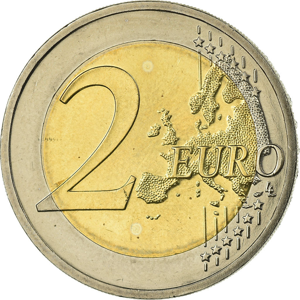GERMANIA - REPUBBLICA FEDERALE, 2 Euro, 2008, SPL, Bi-metallico, KM:261