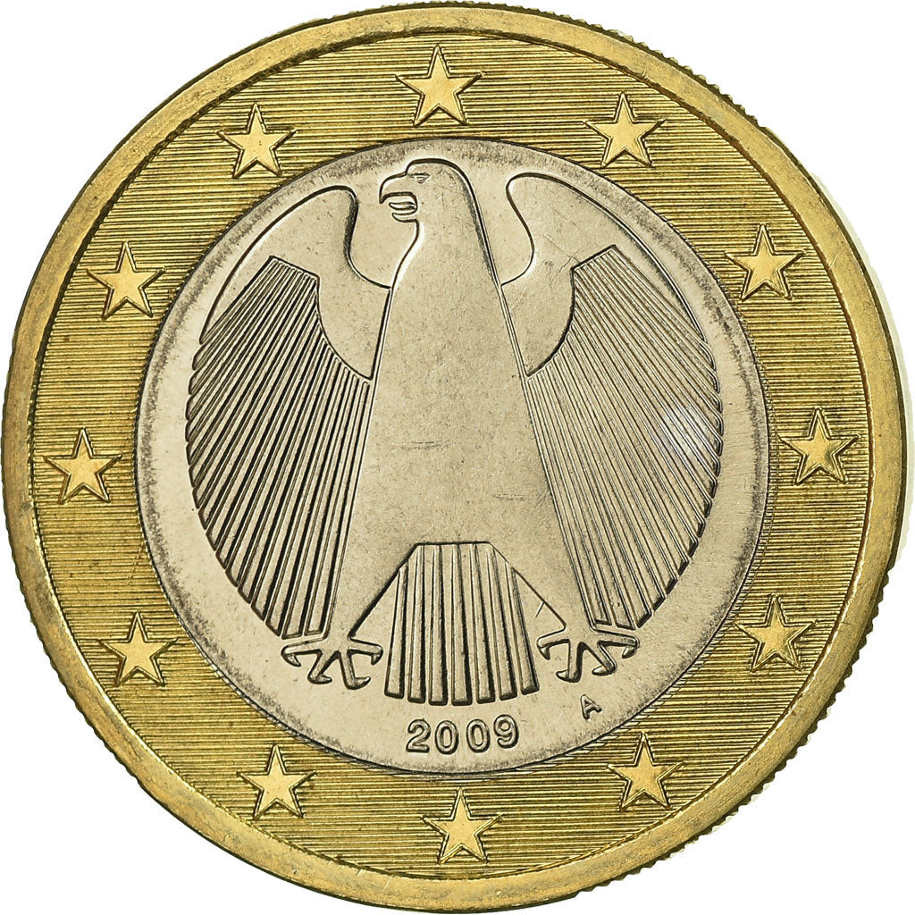 GERMANY - FEDERAL REPUBLIC, Euro, 2009, MS(63), Bi-Metallic, KM:257