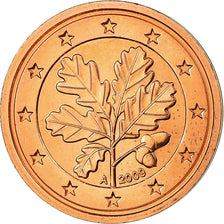 GERMANIA - REPUBBLICA FEDERALE, 2 Euro Cent, 2009, SPL, Acciaio placcato rame